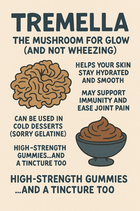 Tremella: The Mushroom for Skin, Breath, Bounce, and Dessert