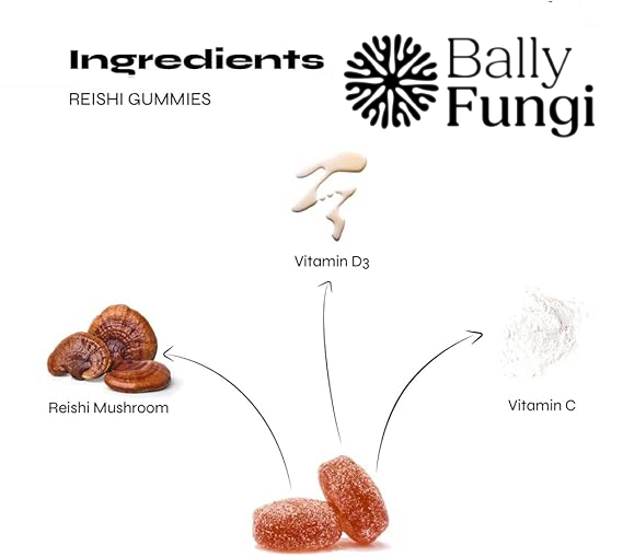 Reishi Mushroom Vegan Gummies