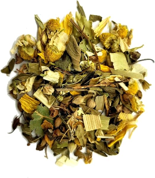 Soothing Herbal Ingredients in Ballyfungi Relax Wellness Tea